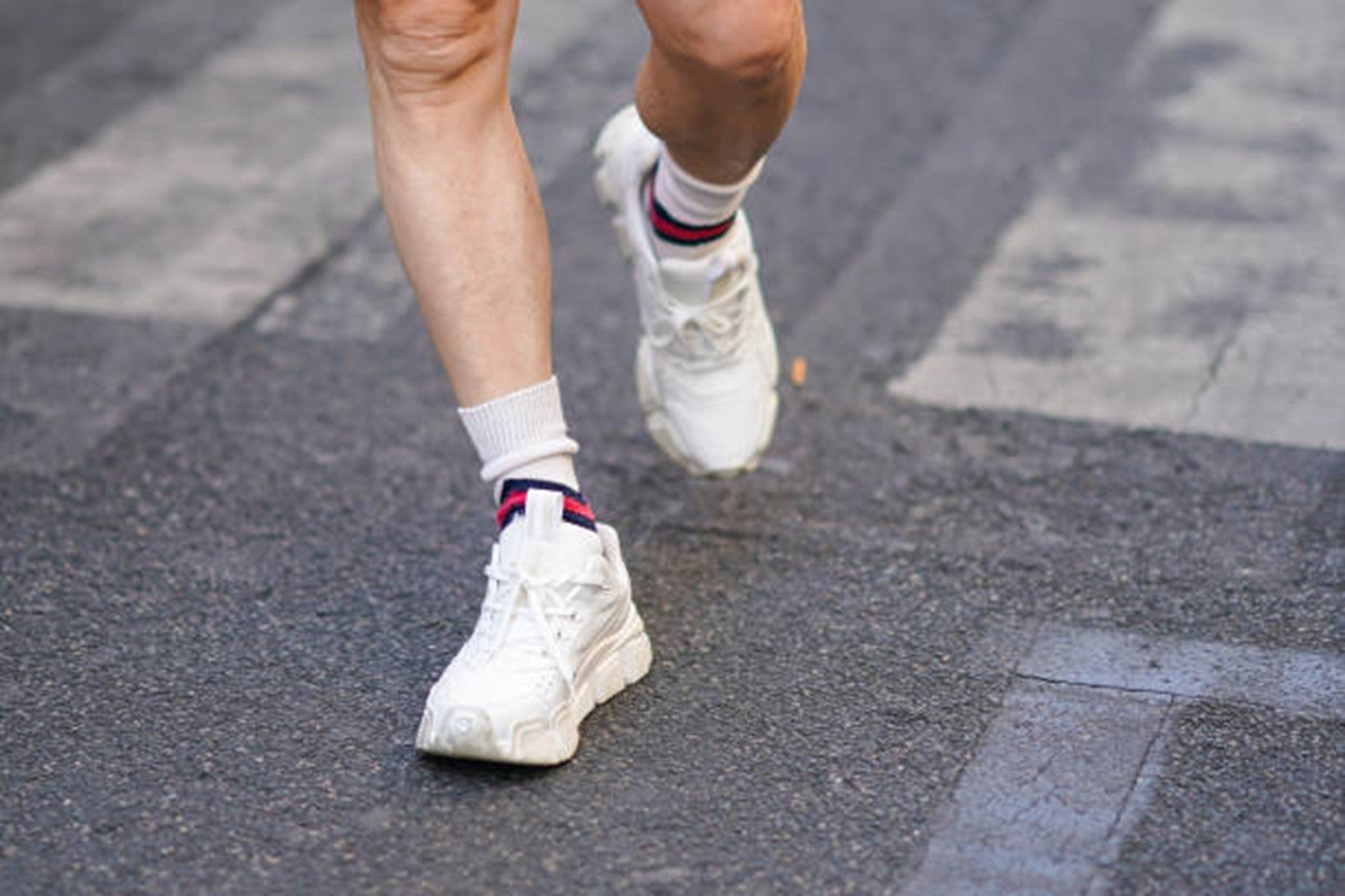 How to Wear Crew Socks with Shorts and Sneakers