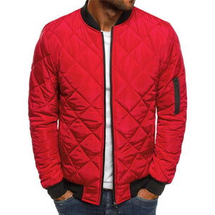Urban Casual Solid Color Winter Jacket