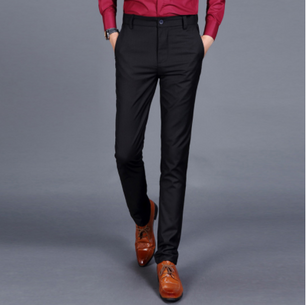 Men's Slim Business Casual Suit Pants