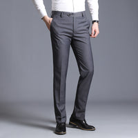 Men's Casual Straight Suit Pants