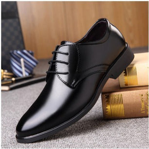 Men's Casual Business Dress Pointed Toe Shoes