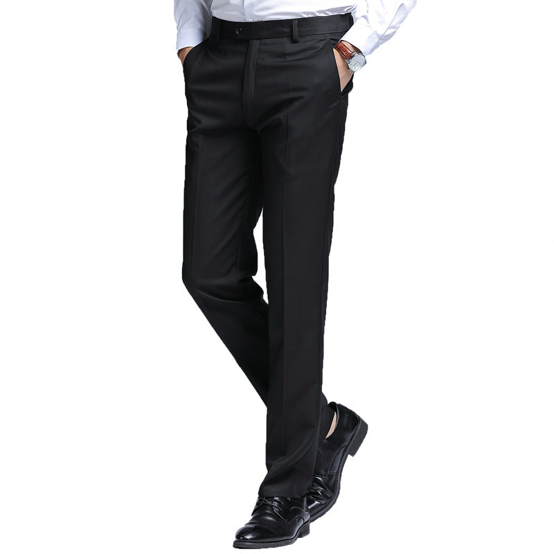 Men's Business Suit Trousers Black