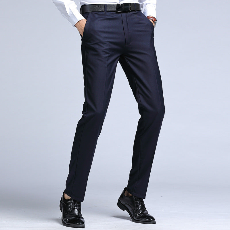 Men's Business Suit Trousers Black