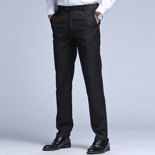 Men's Business Suit Trousers Black