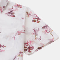 Men's Fashion Casual Floral Print Shirt