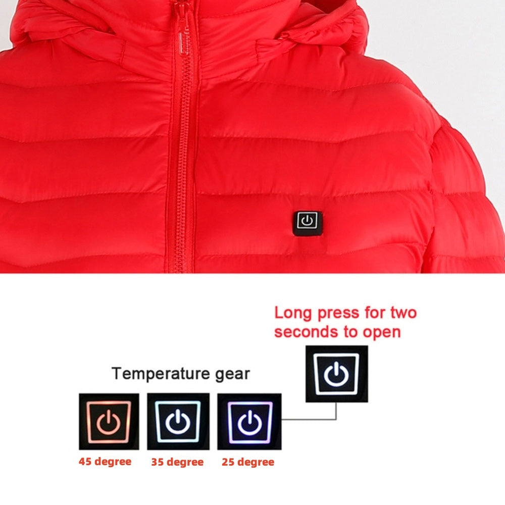 Thermal Heated Jacket Electric USB-  Cotton Winter Vests