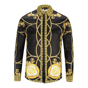 Men's Fashion Elegant Antique Style Shirt