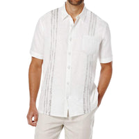 Men's Fashion Cuba Beach Style Guayabella Shirt