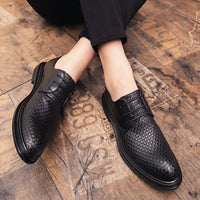 Men's Pointed Style Business Dress Shoes