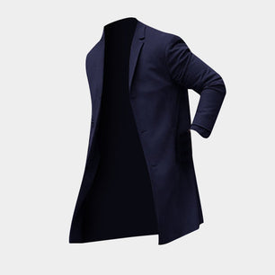 Men's Winter Fashion Classic Trench Overcoat Slim Fit