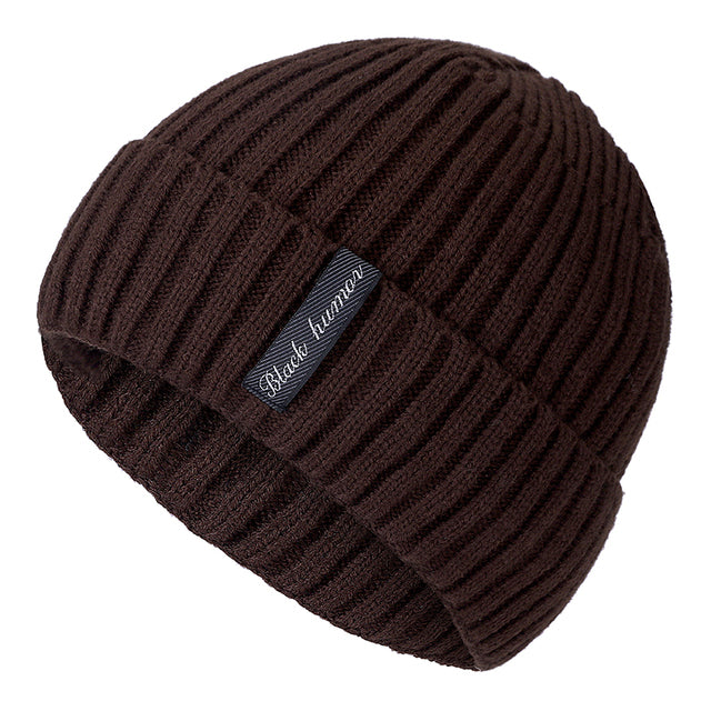 Winter Warm Knit Letters Hat