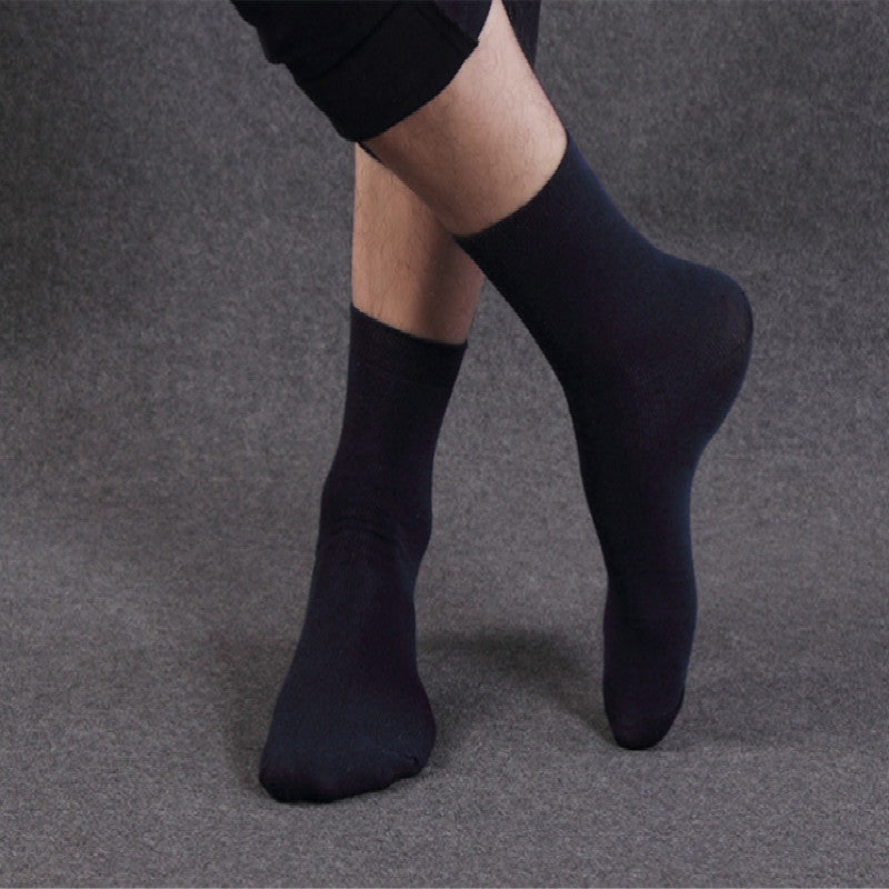 Men's business socks breathable autumn winter cotton socks wholesale