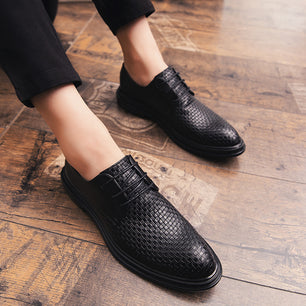 Men's Pointed Style Business Dress Shoes
