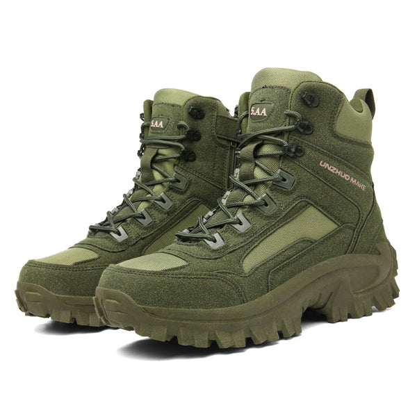 army-green-boots