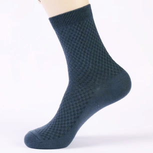 Small check socks