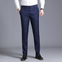 Men's Casual Straight Suit Pants