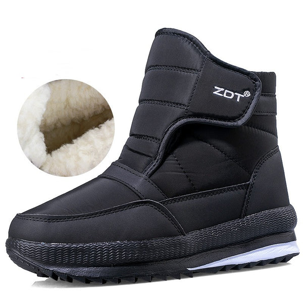 Fleece-lined Casual Thickening Warm Couples Cotton Shoes