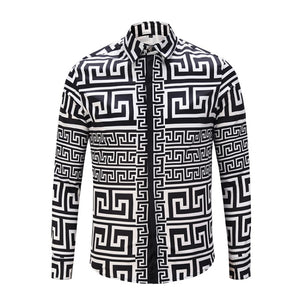 Men's Fashion Elegant Antique Style Shirt