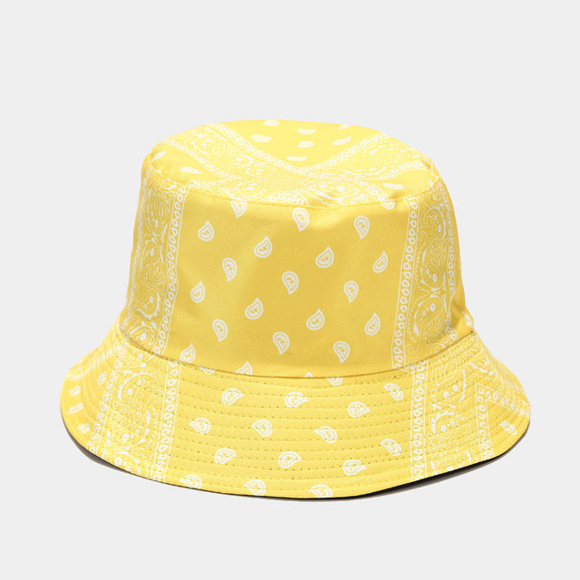 Bandana Print Bucket Hats- Multiple Colorways