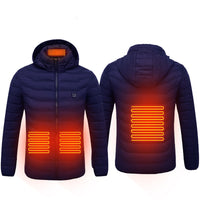 Thermal Heated Jacket Electric USB-  Cotton Winter Vests