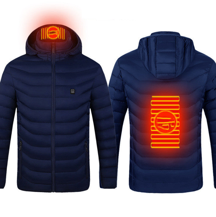 Thermal Heated Jacket Electric USB-  Cotton Winter Vests