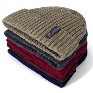 Winter Warm Knit Letters Hat