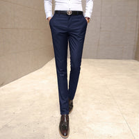 Men's Slim Business Casual Suit Pants