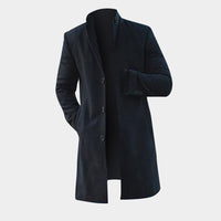 Men's Winter Fashion Classic Trench Overcoat Slim Fit
