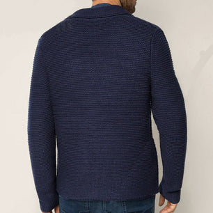 Men's Autumn And Winter Knitted Cardigan Style Blazer