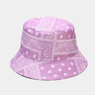 Bandana Print Bucket Hats- Multiple Colorways
