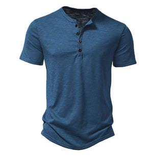 Henley Collar Summer Tshirt