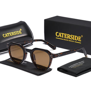 CATERSIDE Retro Polarized Sunglasses