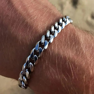 Cuban Chain Men Bracelet Classic Stainless