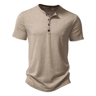 Henley Collar Summer Tshirt