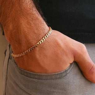 Cuban Chain Men Bracelet Classic Stainless