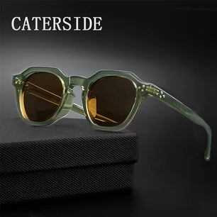 CATERSIDE Retro Polarized Sunglasses