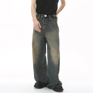 Denim Pants Old Blue Washed Male