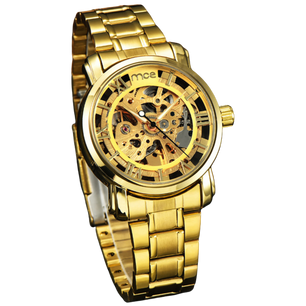Men's Fashion Gold Wrist Watch