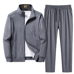 Men's Sports Suit Straight-Leg