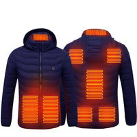 Thermal Heated Jacket Electric USB-  Cotton Winter Vests