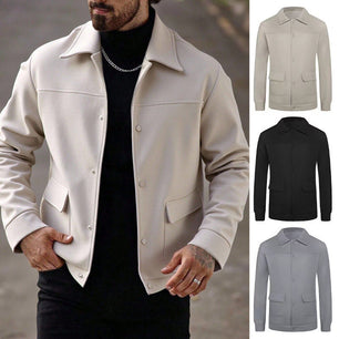 European And American Casual Wool Jacket