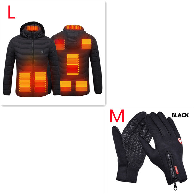 Thermal Heated Jacket Electric USB-  Cotton Winter Vests