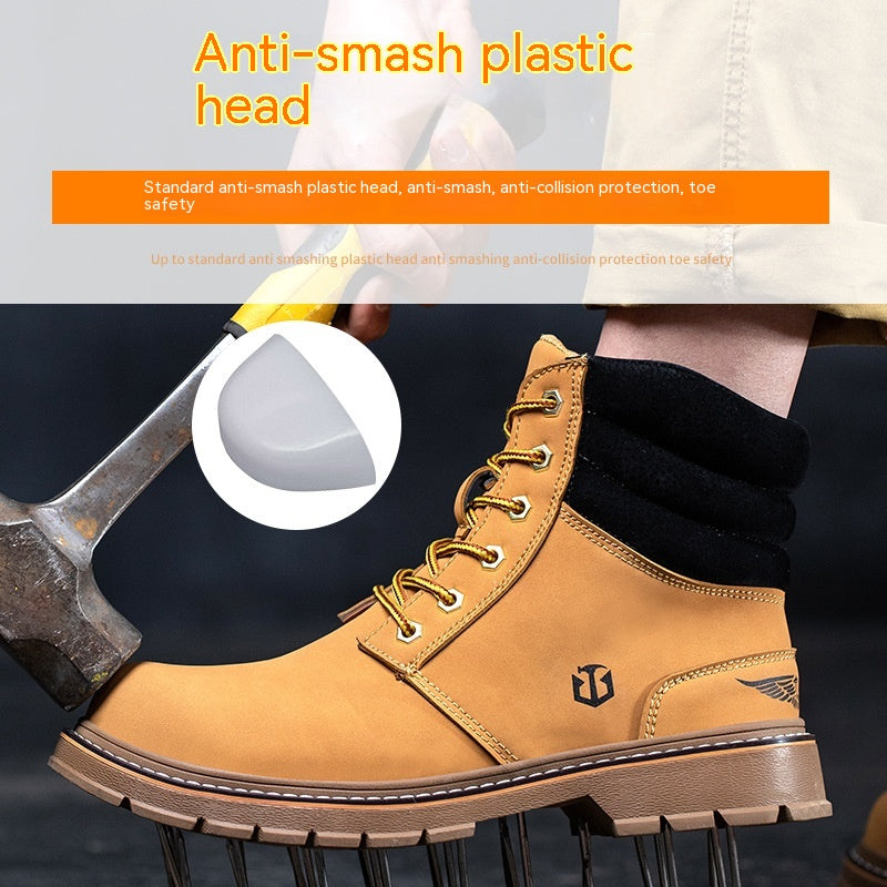 Men's Fashion Casual Anti-penetration Labor Protection Shoes