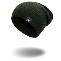 Winter Fashion Knitted Beanie Hat- Elastic Wool Outdoor