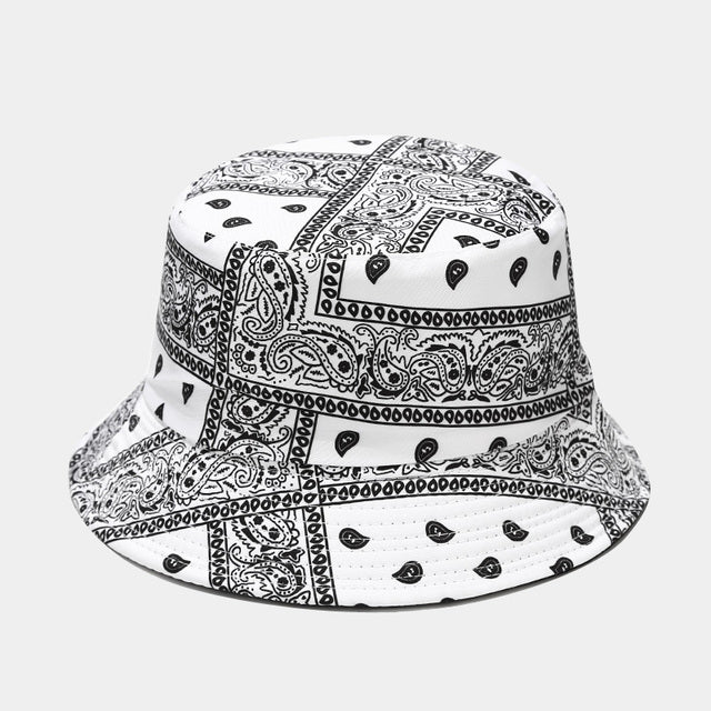 Bandana Print Bucket Hats- Multiple Colorways