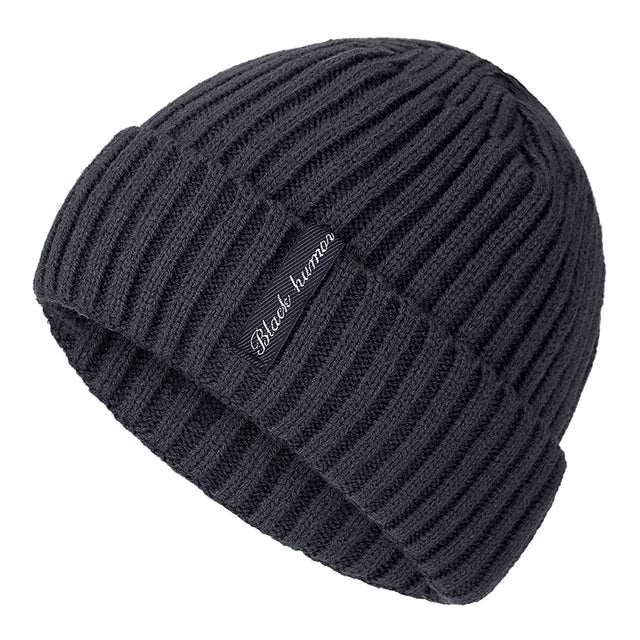Winter Warm Knit Letters Hat