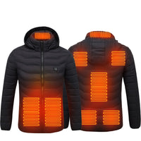 Thermal Heated Jacket Electric USB-  Cotton Winter Vests