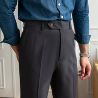 Men's High Rise Working Suit Pants