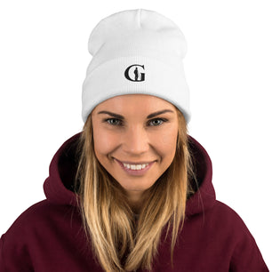 Gentlemen Embroidered Beanie