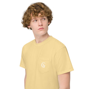 Gentlemen dyed pocket t-shirt